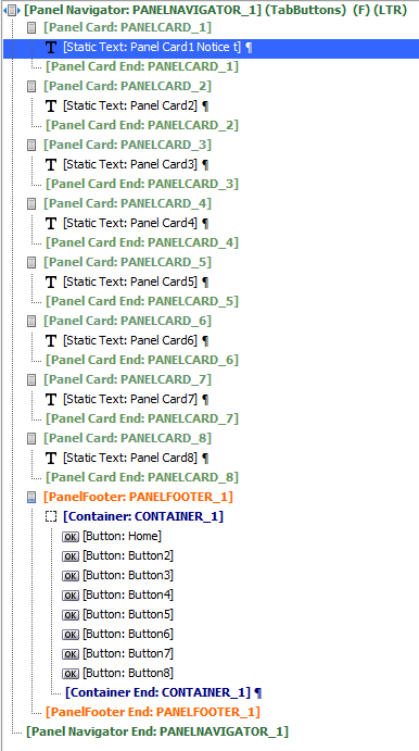 Template tree
